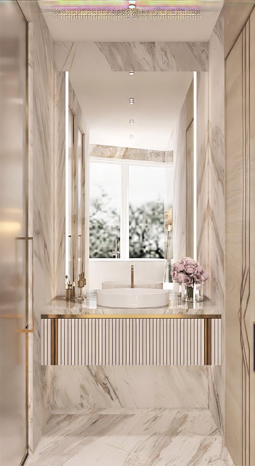 Original bathroom interior