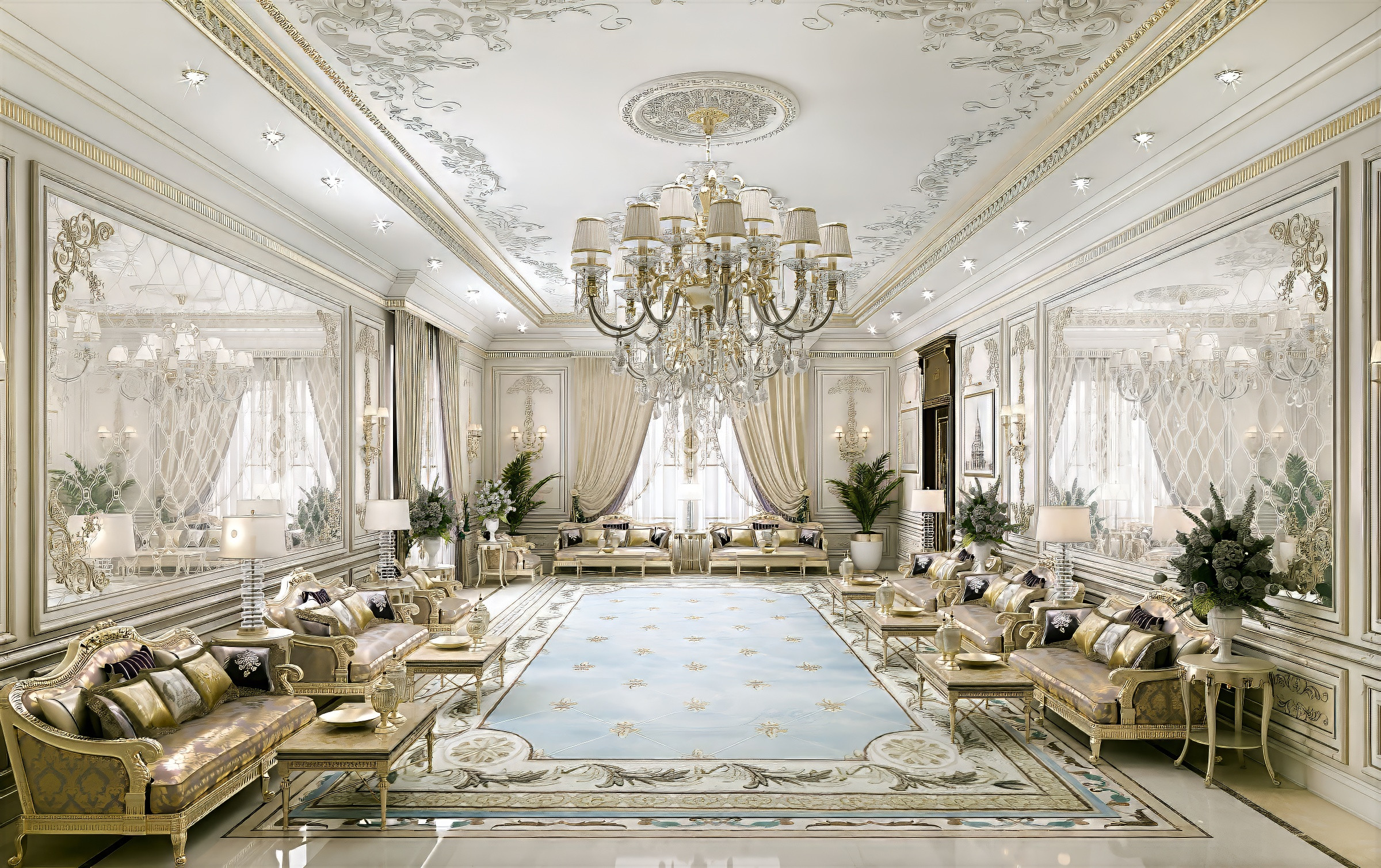 Men's Majlis interior design by Katrina Antonovich
