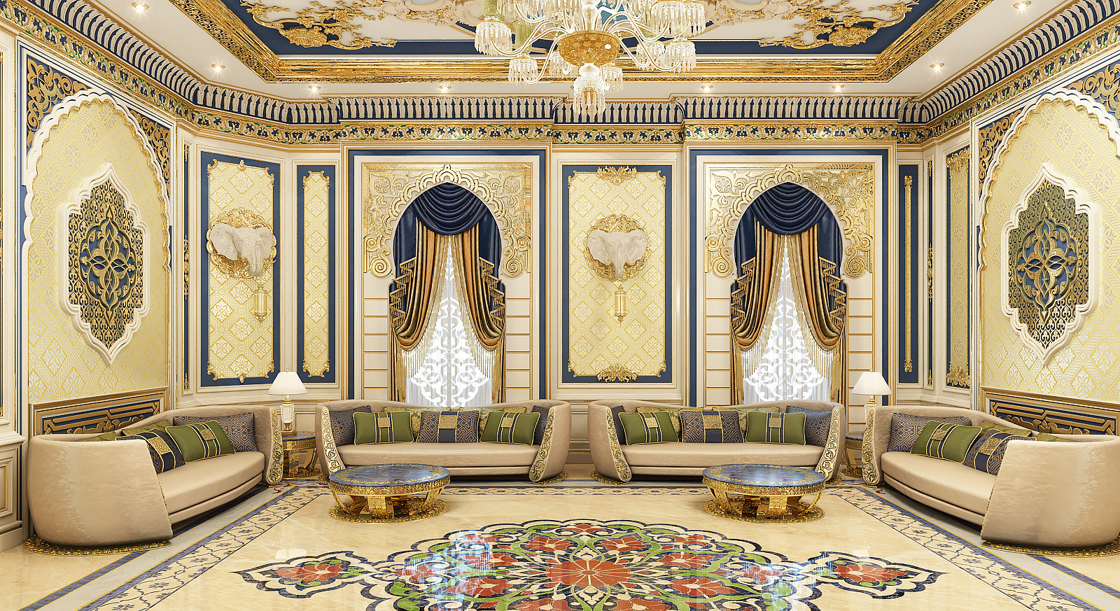 Royal Majlis Design in Saudi Arabia
