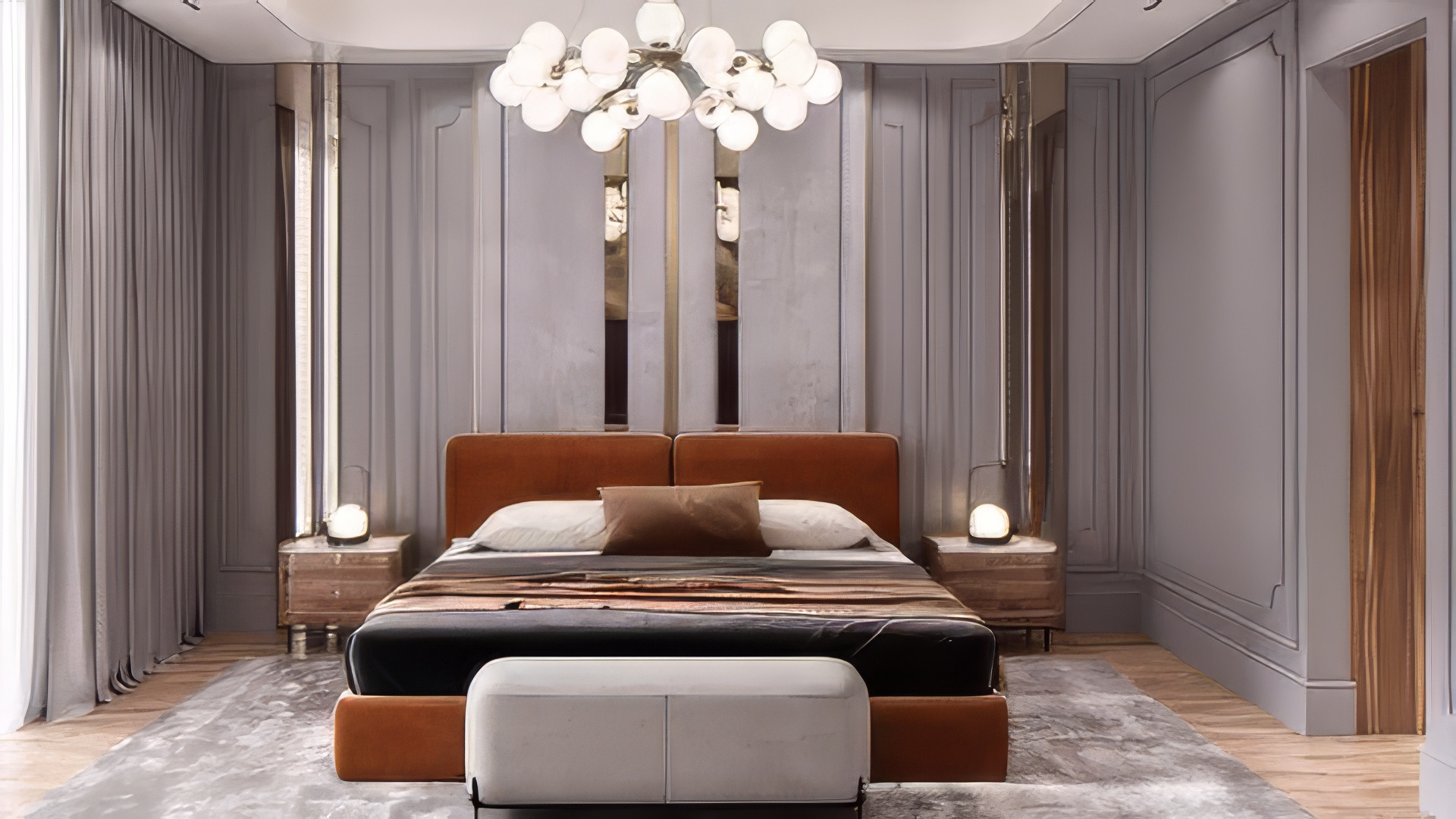 Genteel bedroom design