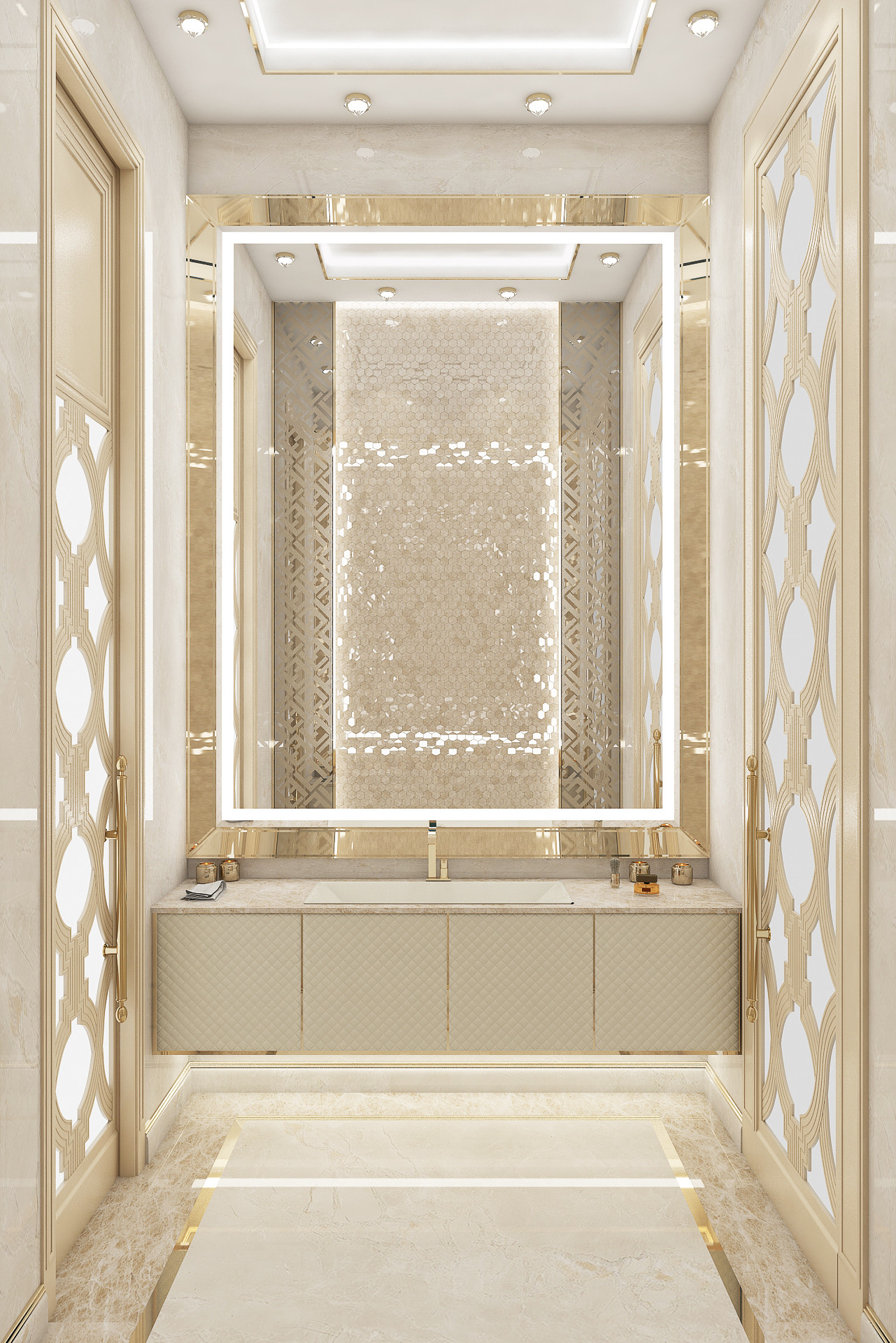 Wonderful bathroom interior design