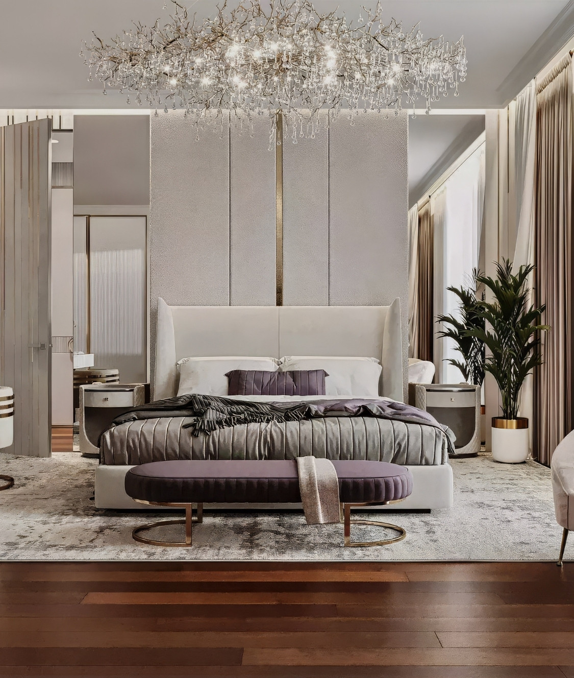 AESTHETIC LUXURY DESIGN INTERIOR FOR BEDROOM