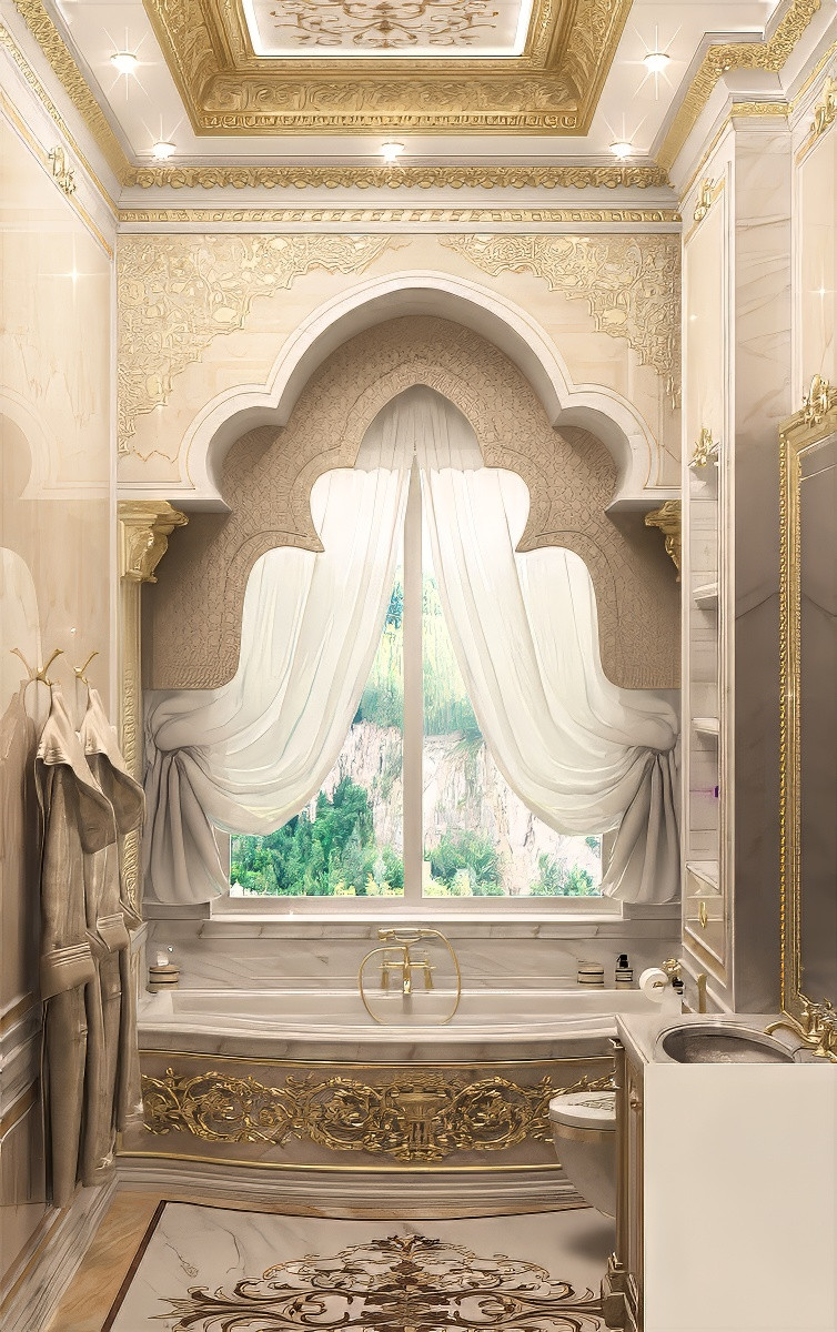 Glamorous Bathroom Design