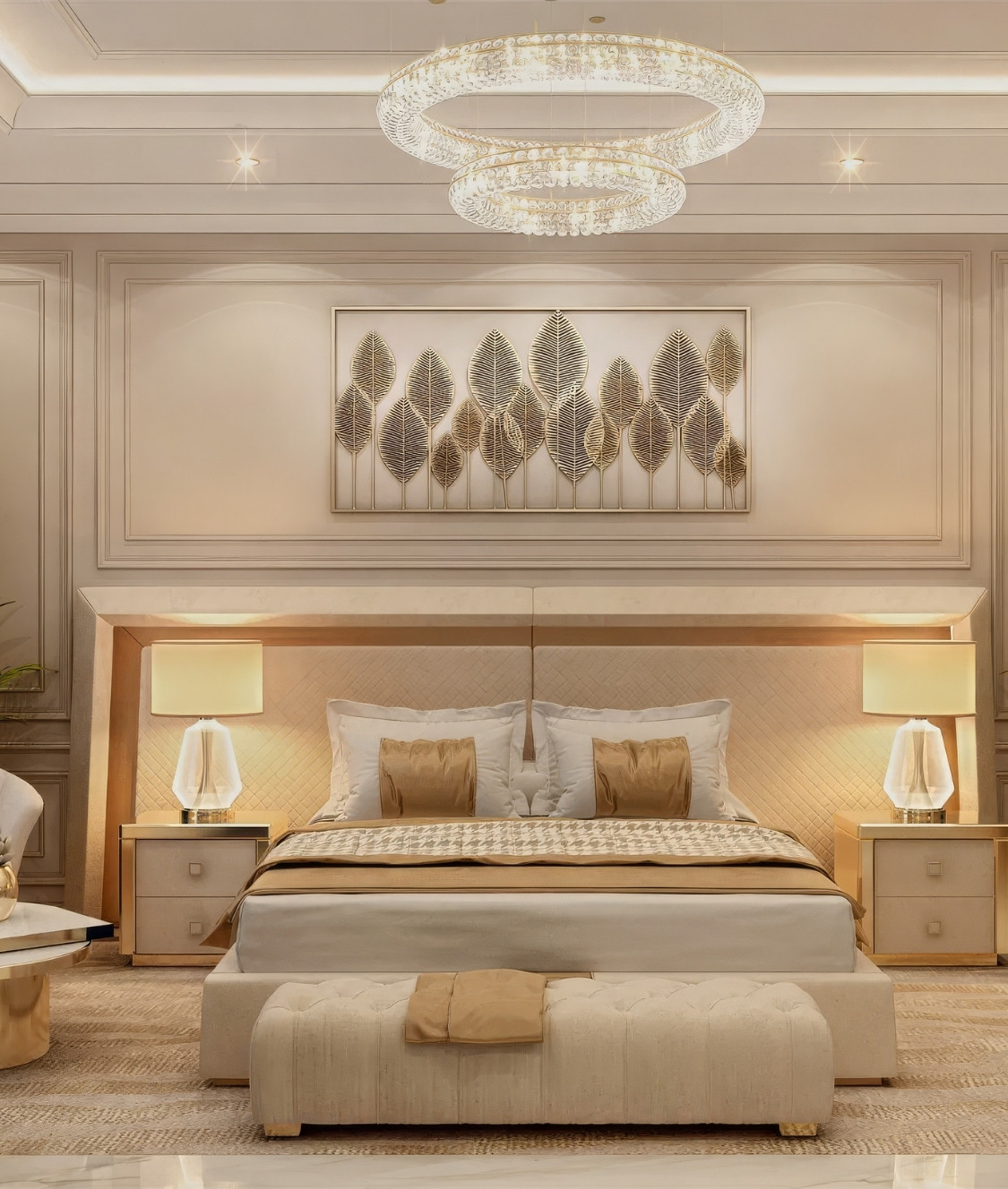 Marvelous Bedroom Design in Dubai