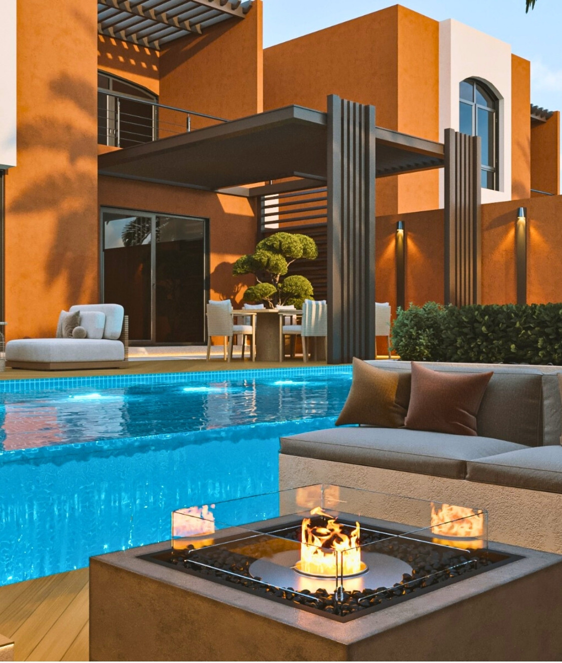 Innovative Villa Exteriors: Redefining Modern Luxury in Abu Dhabi