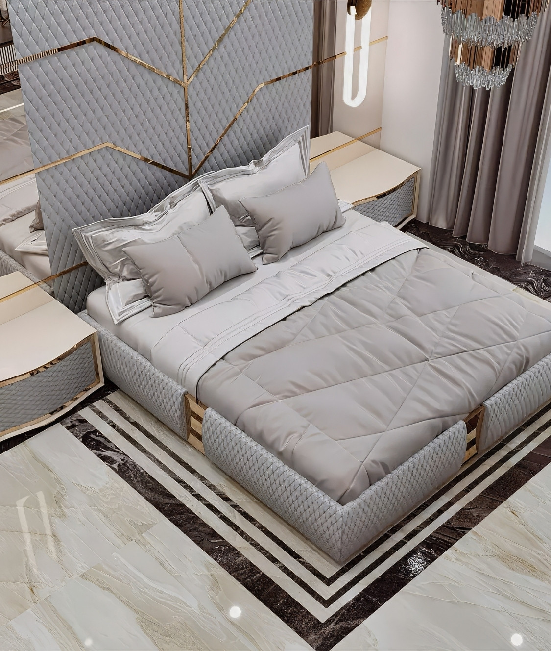 Proper Ways to Decorate a Luxury Neutral Bedroom Interior Design