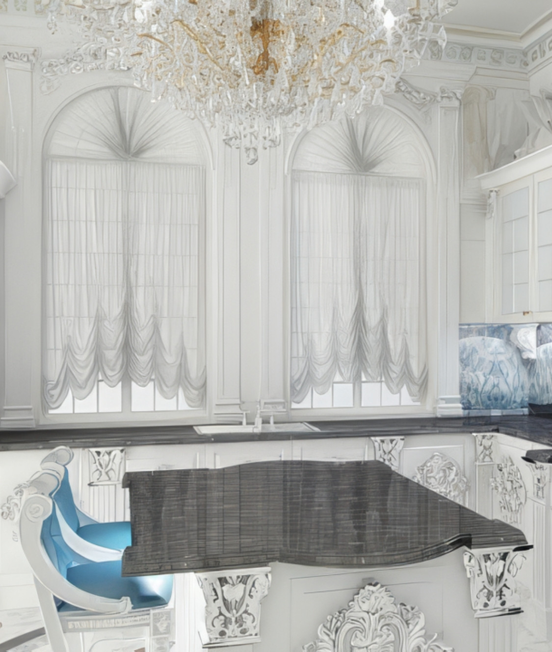 Chic Kitchen Interior