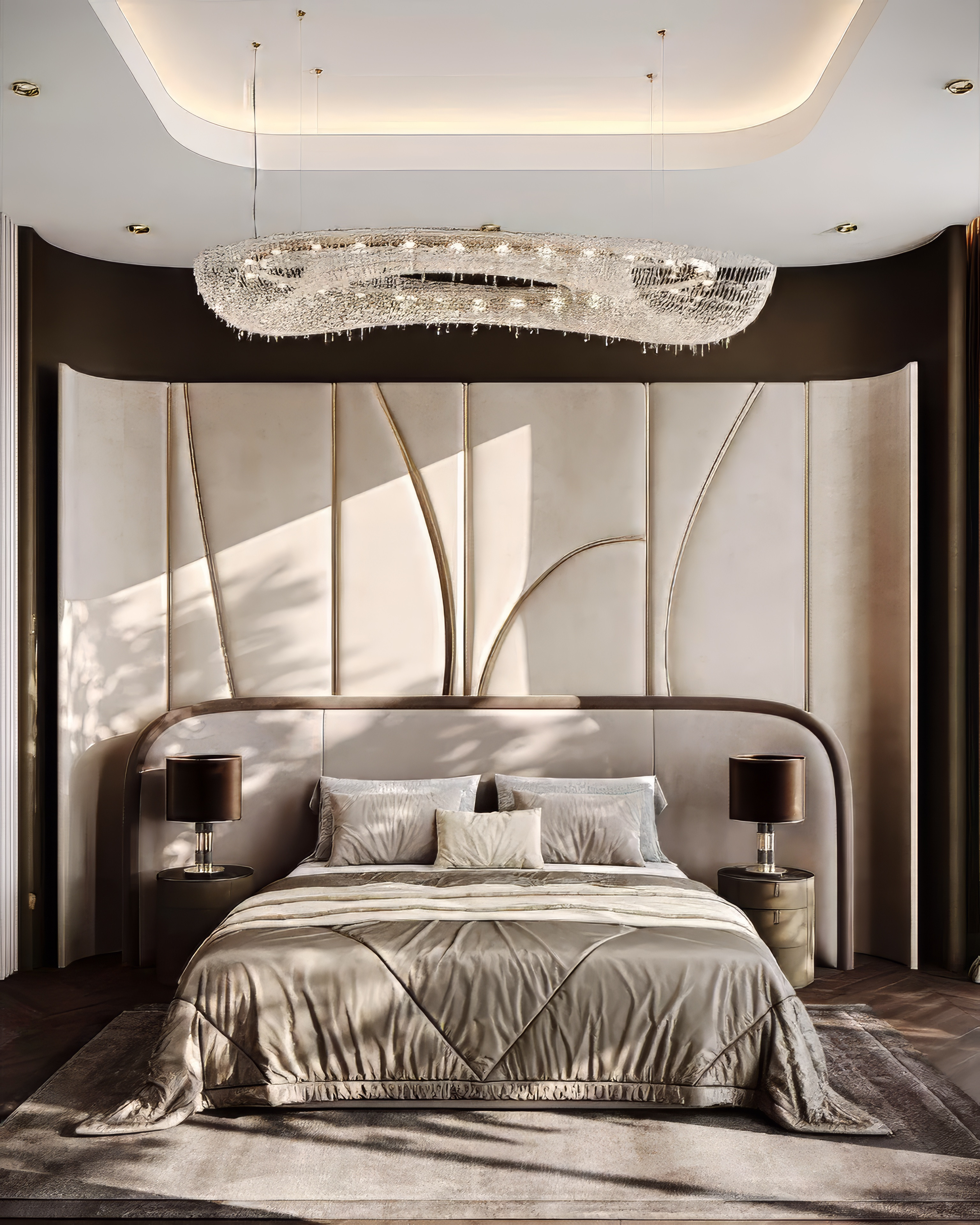 Gentle Bedroom Design For A Client In Abu Dhabi