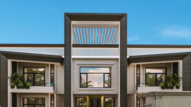 EXTERIORS FOR FAÇADE VILLA IN DUBAI