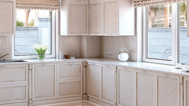 Kitchen with refined character