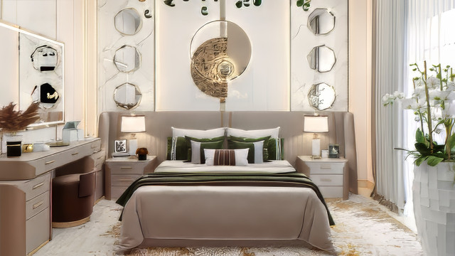 Fashionable bedroom design