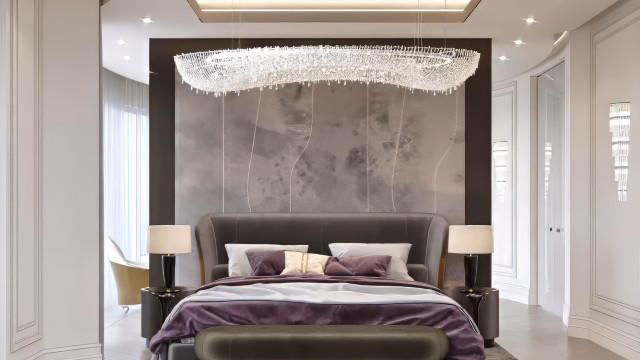 Guest comfort bedroom interior