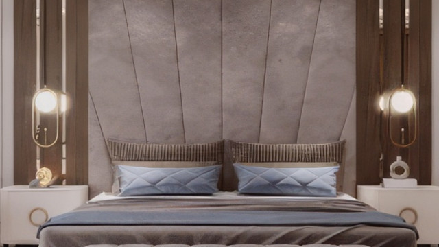 SPACIOUS AND CALM BEDROOM INTERIORS