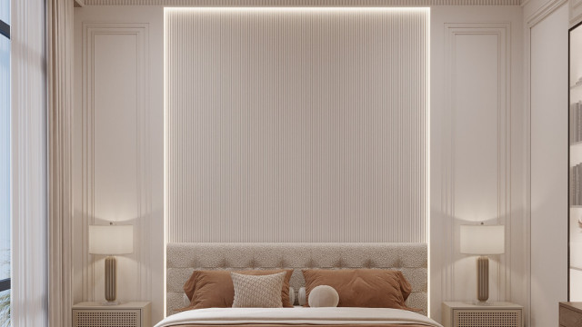 Bedroom in a Contemporary style