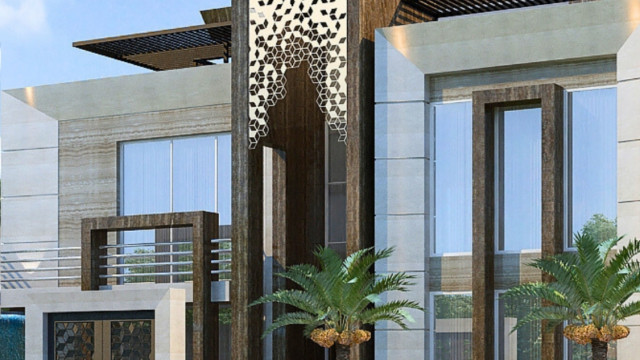 Villa Exterior Design in Meydan