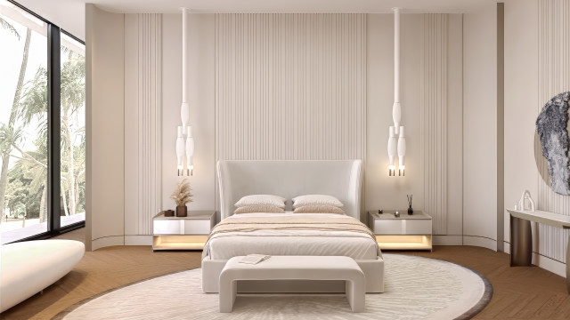 Small luxury bedroom