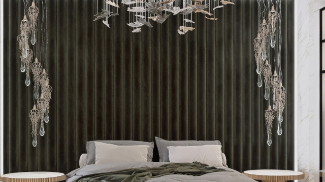 Illuminate Your Dreams: Modern Bedroom Interior Design and Captivating Lighting