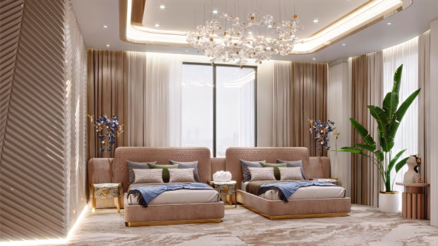 Exquisite interior for Chic Bedroom Design