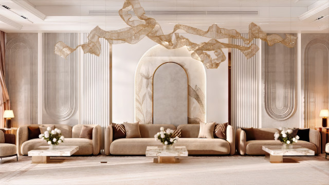 Classical Majlis Design in Abu Dhabi