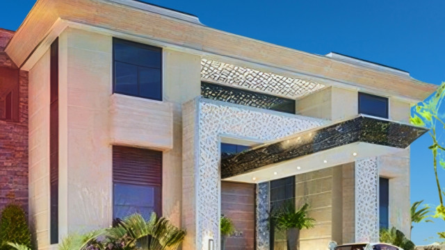 Exterior in modern style