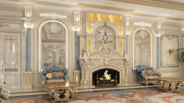 Роскошный дизайн интерьера дома