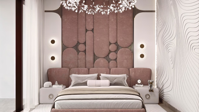 Modern bedrooms interior