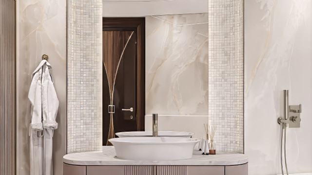Modern exclusive bathroom