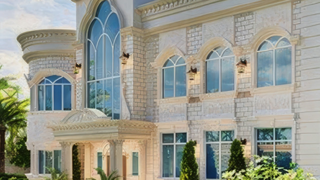 Facade of a Luxury Villa