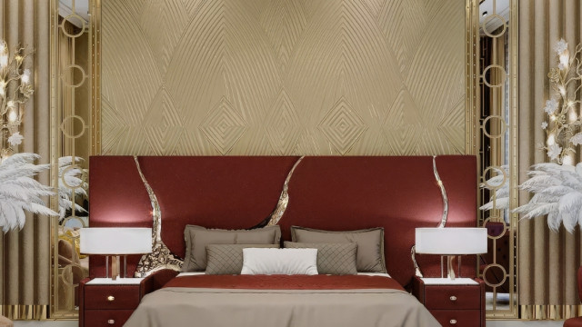 Exquisite Interior Setting for Bedroom Design