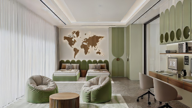 Stunning Study Room in Miami