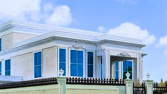 Exterior in oriental style