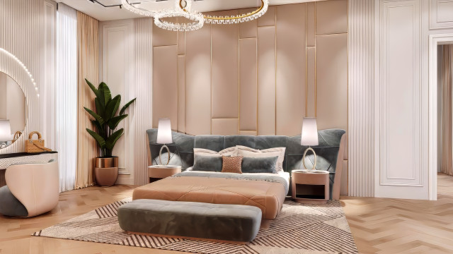 AESTHETIC INTERIOR DESIGN FOR LUXURY BEDROOM