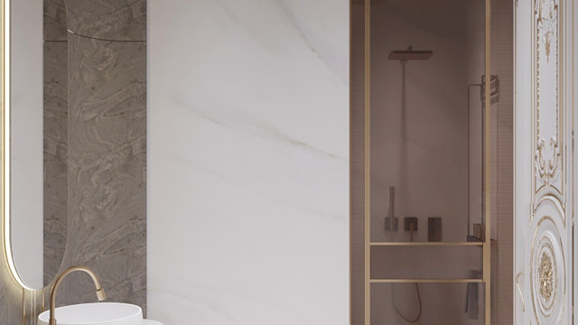 Bathroom Design in Neoclassical