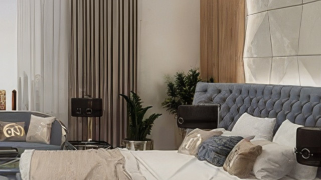 Cozy interior bedroom