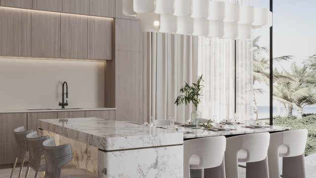 Villa kitchen interior design