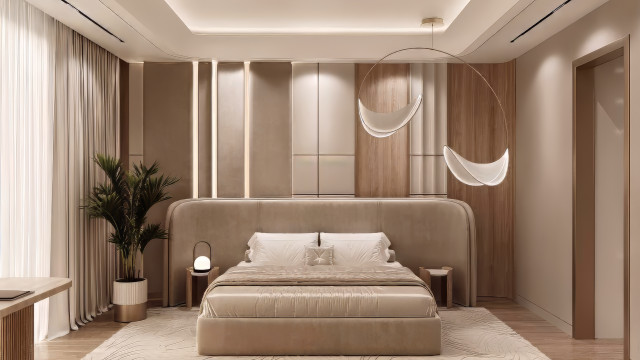 Splendid bedroom interior decor