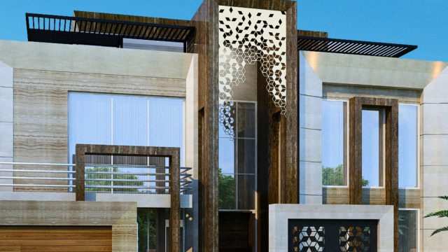 Stylish Exterior Design in Dubai