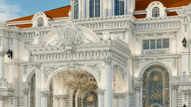 Royal Exterior Design in Cambodia