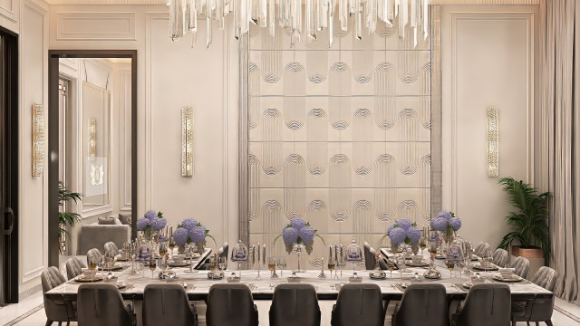 Luxury Dinning Room in Classic Style