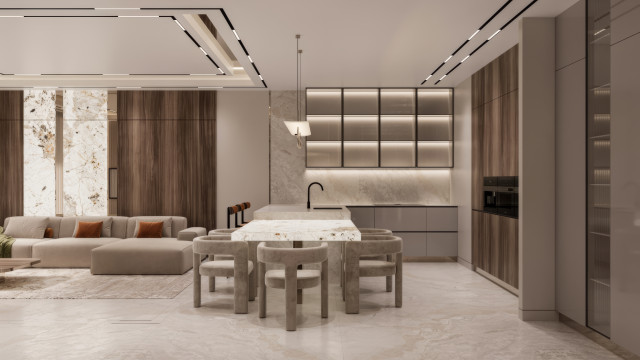 Kitchen in Classical Style UAE