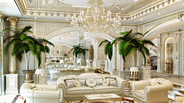 Шикарная семейная гостиная