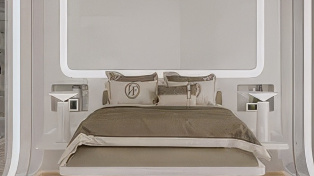 Modern master bedroom