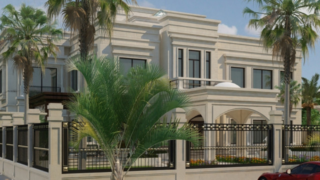 Villas Exterior Design in Dubai