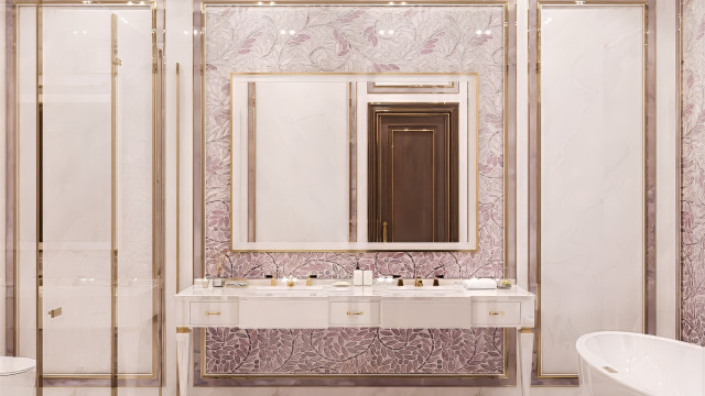 MAGNIFICENT CLASSIC BATHROOM OF YOUR DREAMS