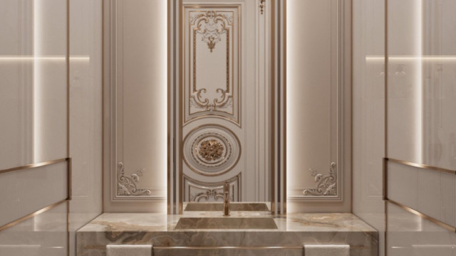 SPACIOUS BATHROOM DESIGN