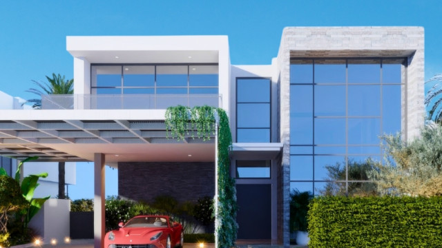 Contemporary exterior