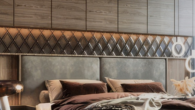 Brown Theme Bedroom Interior Design