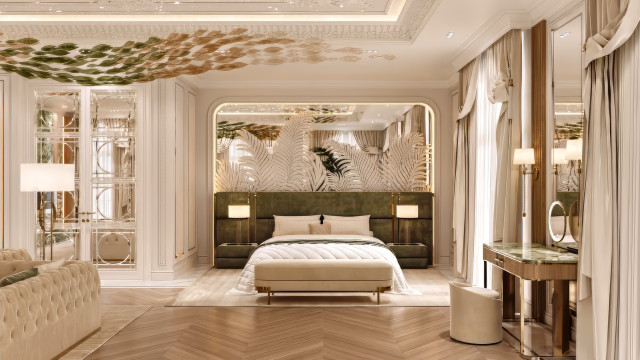 Дизайн спальни в ОАЭ — Антонович Дизайн