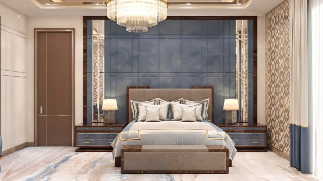 Contemporary Master's Bedroom Interior Design
