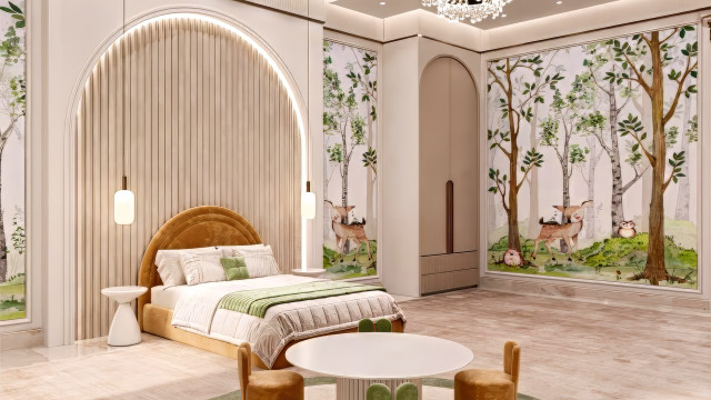 Cozy Children`s Bedroom Design